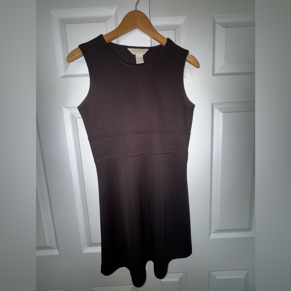 💥SALE Express Tricot Sleeveless Mocha Knit Dress | Size S